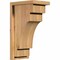 Ekena Millwork Mediterranean Smooth Corbel w/Backplate, Western Red Cedar, 7 1/2"W x 10"D x 18"H COR08X10X18MED01SWR - alternate 1